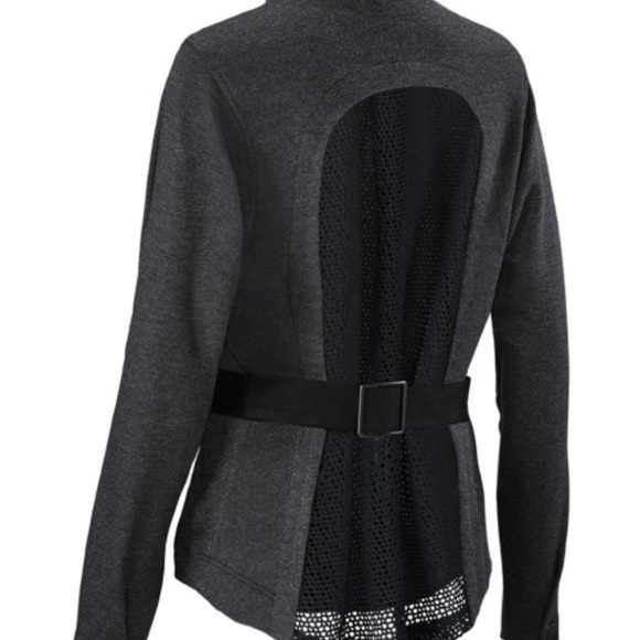 CAbi Charcoal Mesh-back Jacket - Picture 5 of 7